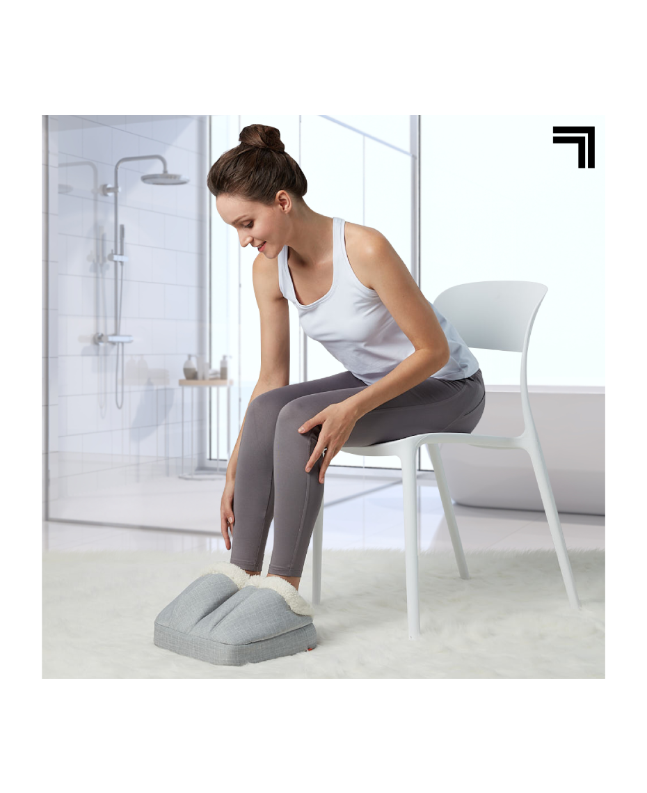 Sharper Image Vibrating Foot Massager with Heat Shaver Shop