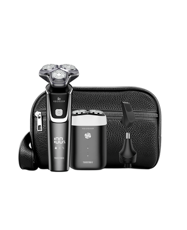 AquaShave TripleCut Wet & Dry Electric Shaver Travel Combo