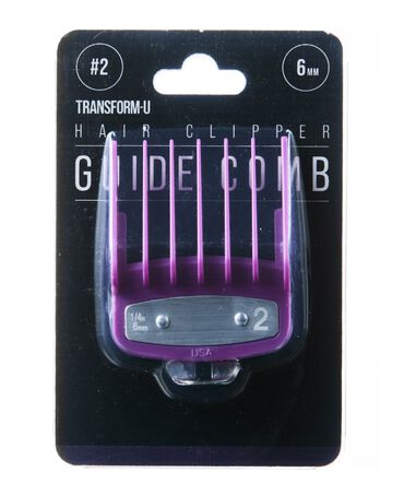 Hair Clipper Guide Comb #2 - 6MM - Purple