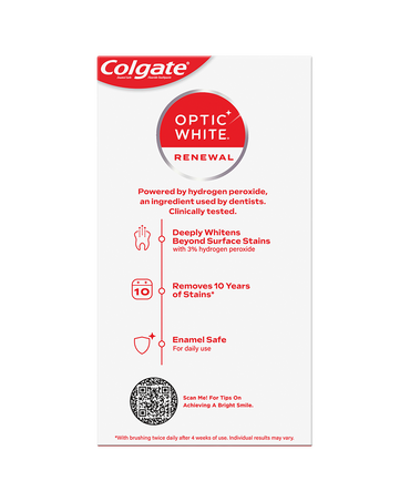 Optic White Renewal Lasting Fresh 3% Toothpaste - 85g