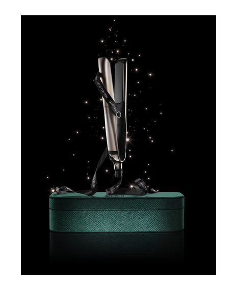 platinum+ hair straightener in warm pewter