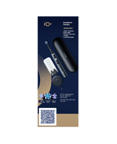 iO9 Electric Toothbrush with Travel Case