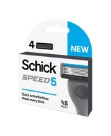 Speed 5 Blade Refills 4 Pack