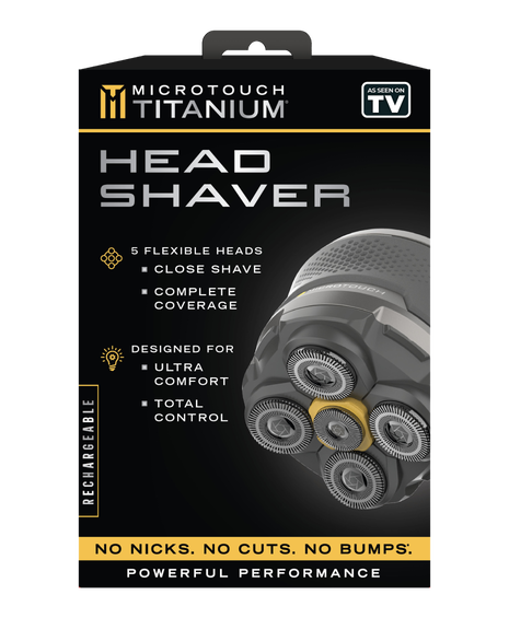 MicroTouch Titanium Head Shaver