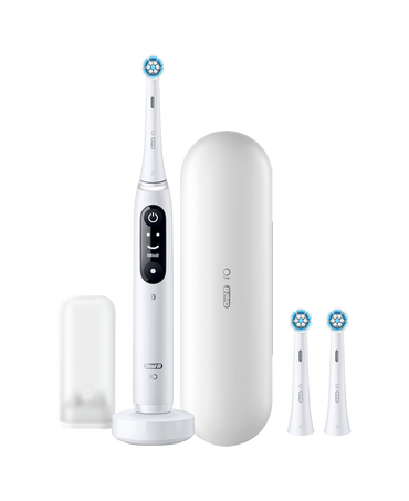 iO7 Electric Toothbrush Starter Set - White