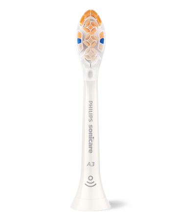 Sonicare A3 Premium All-in-One Brush Head Refills 4 Pack - White