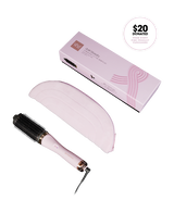 duet blowdry 2 in 1 hair dryer brush in pink sorbet - limited edition