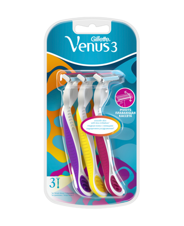 Simply Venus Razor 3 Pack