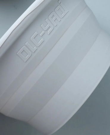 Collapsible Silicone Shaving Bowl - Grey