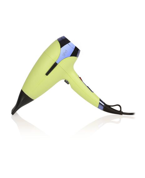 helios® professional hair dryer in cyber lime - limited edition