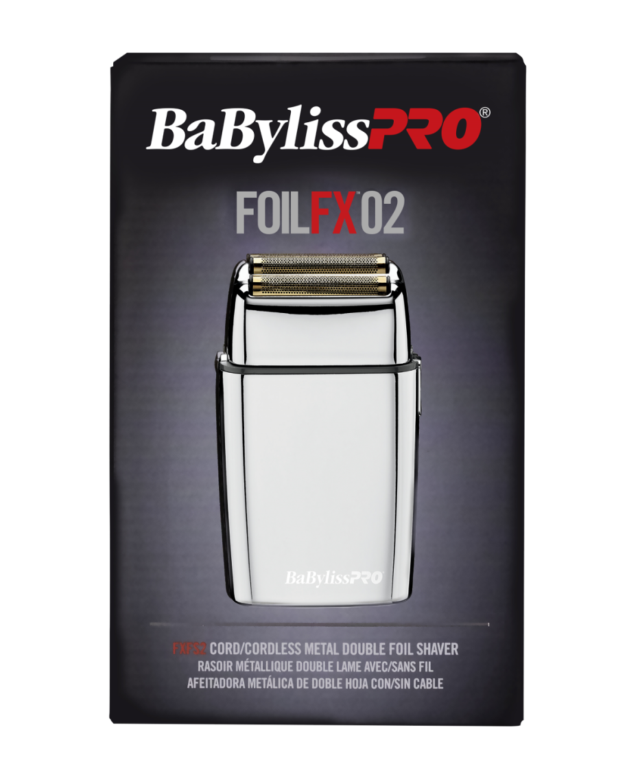 BaByliss Pro | Double Foil Shaver - Silver | Shaver Shop