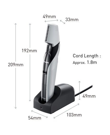 3-in-1 Wet & Dry Precision Body Groomer