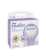 Intuition Pure Nourishment Blade Refills 4 Pack