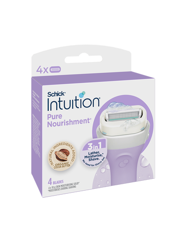 Intuition Pure Nourishment Blade Refills 4 Pack