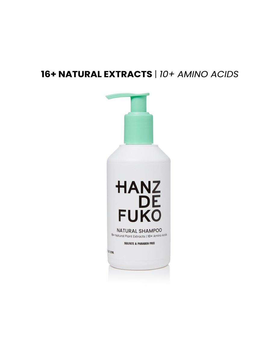 Hanz De Fuko Natural Shampoo 237ml Shaver Shop