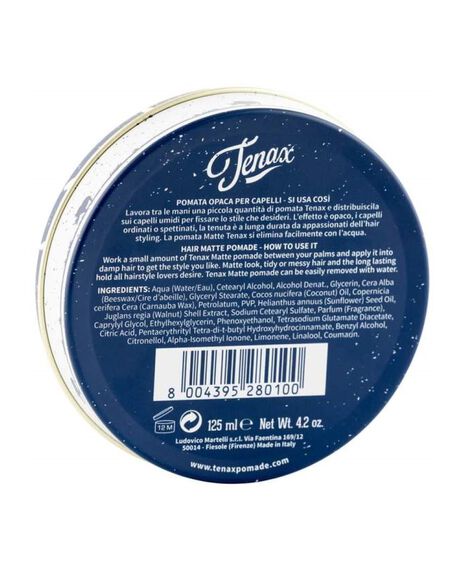 Strong Hold Matte Pomade 125 mL