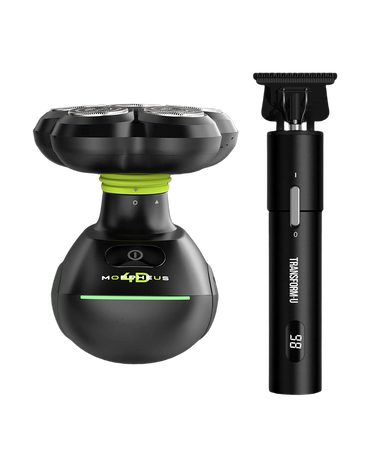 MORPHEUS 4D Head Shaver & sUper-close+ T-1000 Trimmer Combo