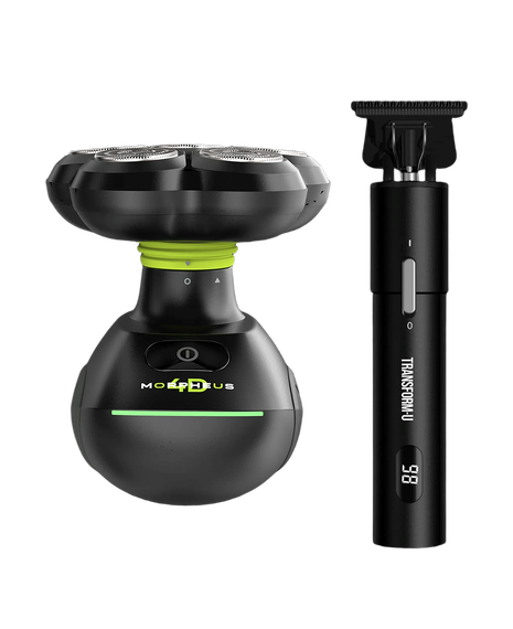 MORPHEUS 4D Head Shaver & sUper-close+ T-1000 Trimmer Combo