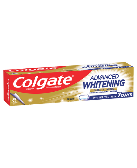 Advanced Whitening + Tartar Control Toothpaste - 200g