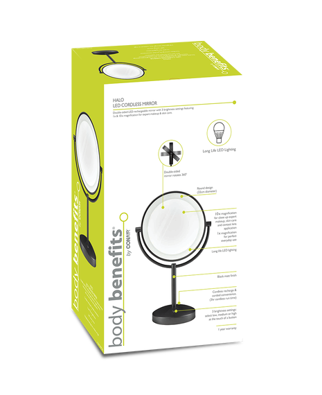 Halo Cordless Mirror