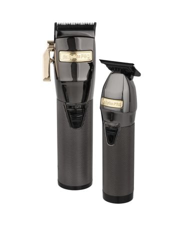 FX Lithium Clipper & FX Outliner Trimmer - Gunmetal Duo Pack