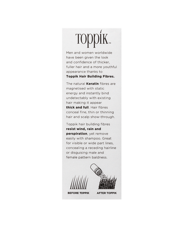 Dark Brown Hair Building Fibres - 27.5g