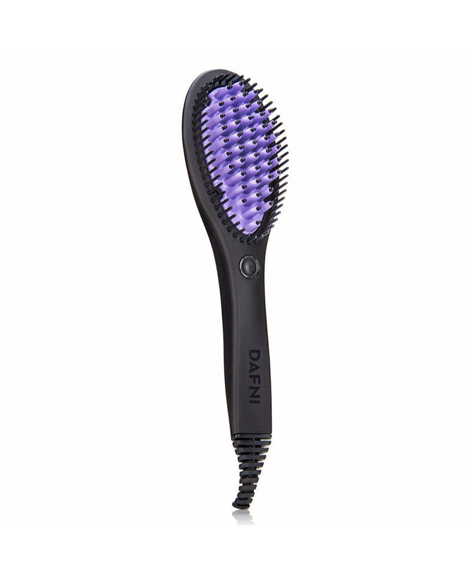 ceramic brush hair straightener