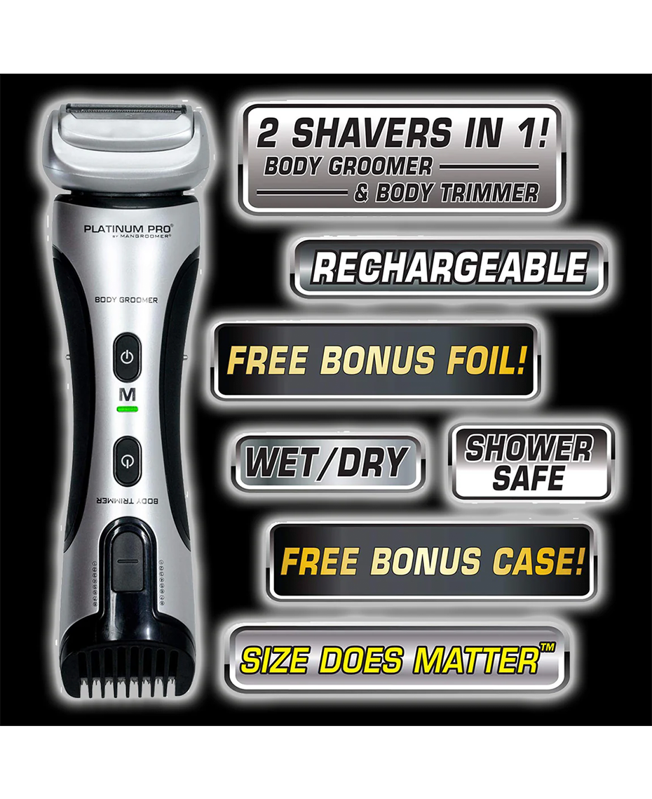 Mangroomer Platinum Pro Body Groomer