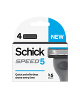 Speed 5 Blade Refills 4 Pack