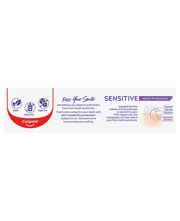 Sensitive Multi Protection Toothpaste, 110g, For Sensitive Teeth Pain Relief