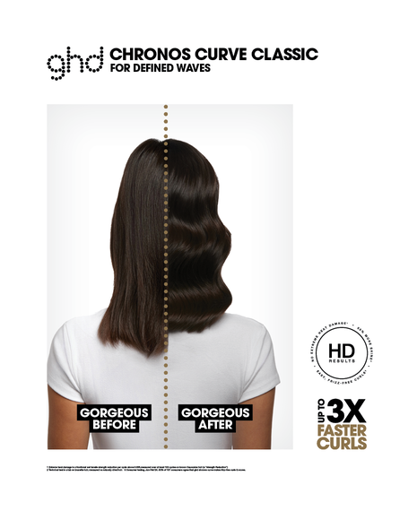 chronos curve classic tong hair curler