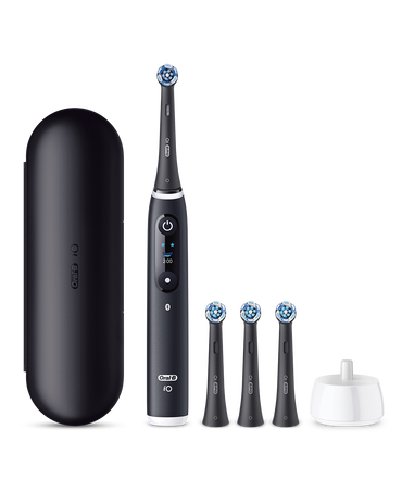 iO6 Electric Toothbrush Starter Set - Black