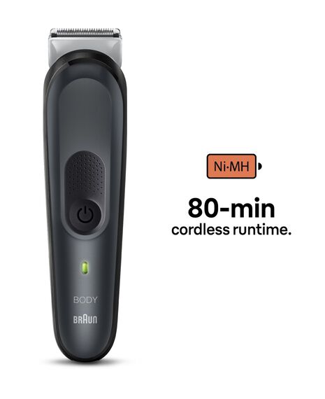 Series 3 Body Groomer with 3 Attachments