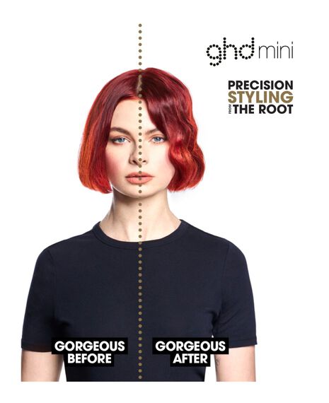 mini slim plate hair straightener