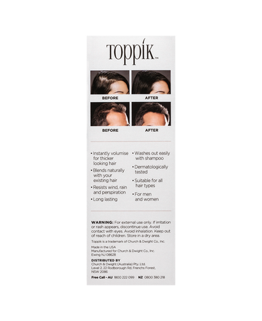 Black Hair Building Fibres - 27.5g