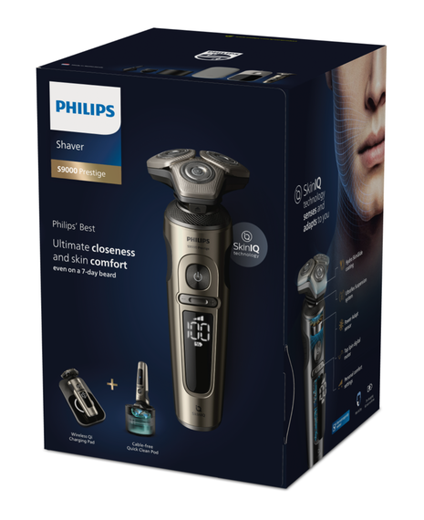 Philips Series 9000 Prestige SkinIQ Electric Shaver Refresh Shaver Shop