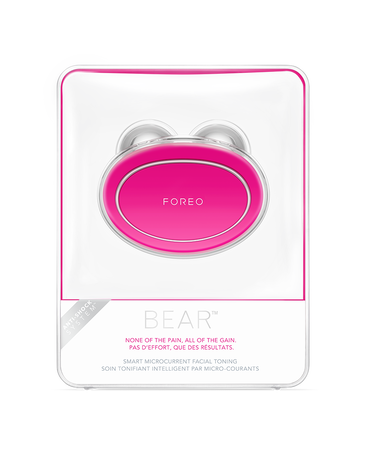 BEAR Microcurrent Facial Toning Device - Fuchsia
