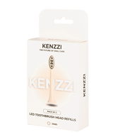 LED Whitening Replacement Brush Head Refills 2 Pack - Sand