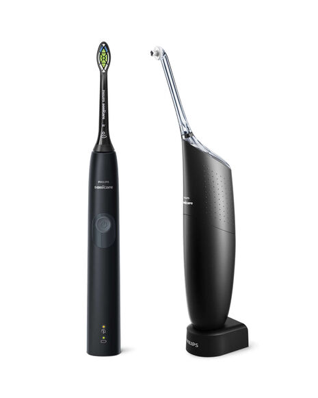 ProtectiveClean Toothbrush & AirFloss Bundle - Black