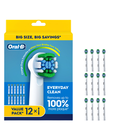 Everyday Clean Brush Head Refills 12 Pack