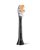 Sonicare A3 Premium All-in-One Replacement Head Refills 4 Pack - Black