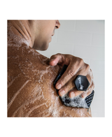Body Scrubber & Hook | Charcoal