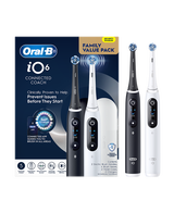 iO6 Dual Handle Electric Toothbrush Pack