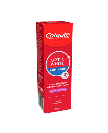 Optic White Luminous Enamel Strong Teeth Whitening Toothpaste, 85g