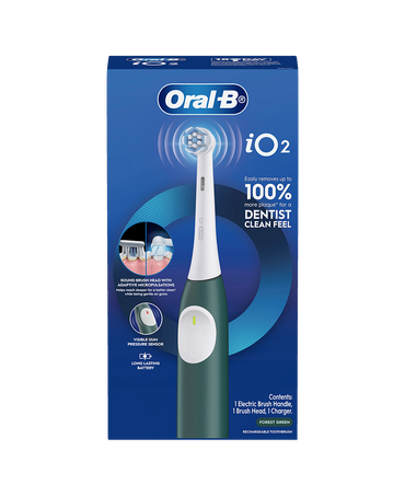 iO2 Electric Toothbrush - Forest Green