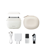 5-Blade Wet & Dry Compact Electric Shaver - White NAGORI