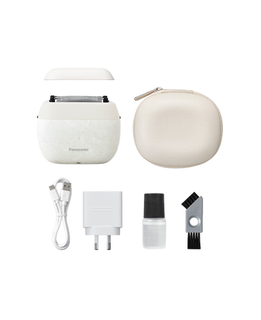 5-Blade Wet & Dry Compact Electric Shaver - White NAGORI