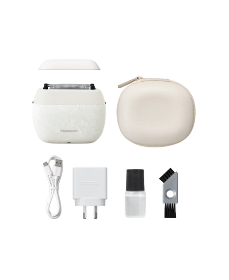 5-Blade Wet & Dry Compact Electric Shaver - White NAGORI