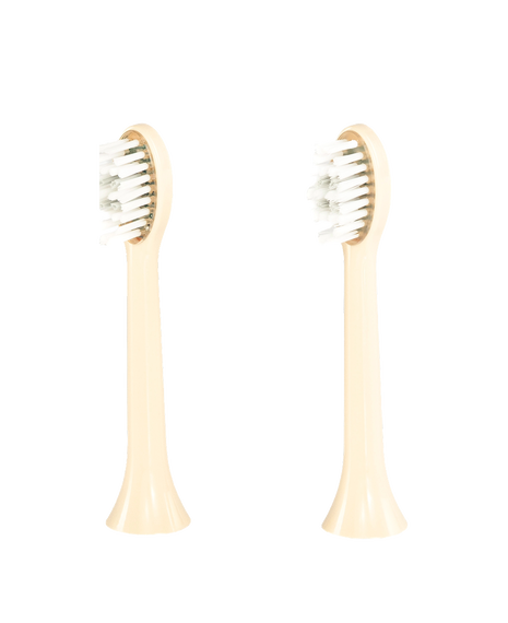 LED Whitening Replacement Brush Head Refills 2 Pack - Sand