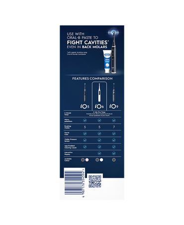 iO6 Electric Toothbrush - Black